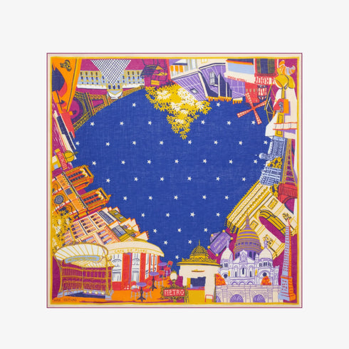 Pañuelo SQUARE 100 J'AIME PARIS